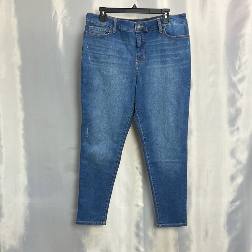 BANDOLINO denim skinny leg, stretch, jeans